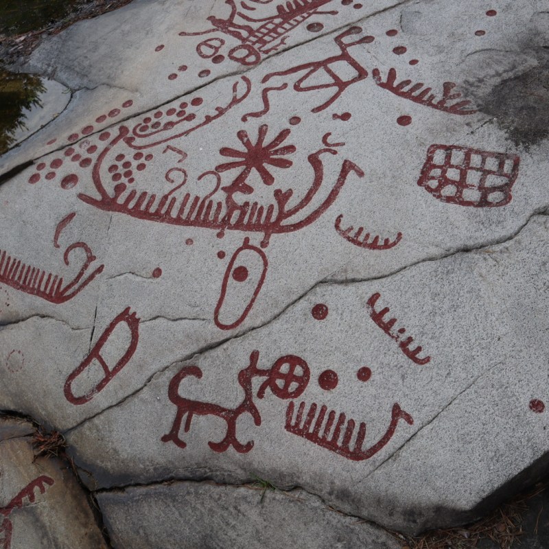 Rock carvings